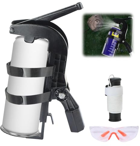 Alargador de latas de aerosol, adaptador de extensión de dosis, adaptador de varilla de pulverización ajustable para espray de avispas, extensiones de aerosol para exteriores, pintura en aerosol