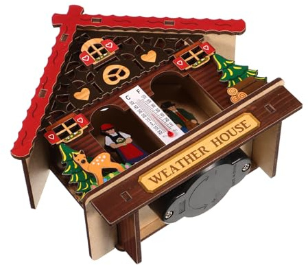 YARNOW Barómetro Termómetro Higrómetro De Pared Para Interiores y Exteriores Para Patios y Jardines Termómetro Para Nevera y Garaje