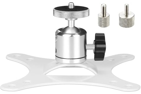 2-Be-Best Projector Mount Mini Projector Ceiling Mount Adjustable Bracket Universal Mounts for Mini Projectors White