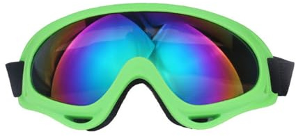 Ski Goggles Motorcycle Goggles, Over Glasses Ski Snowboard Goggles for Men, Women & Youth 100% UV Protection Foam Anti-Scratch Dustproof