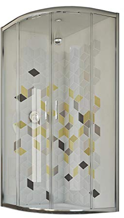 Box doccia semicircolare 70x90 CM H198 trasparente mod. Evolution