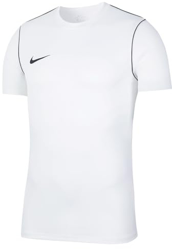 Nike Uomo T-Shirt, White/Black/Black, M