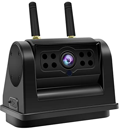 URVOLAX Einzel Rückfahrkamera für UR65X, Wiederaufladbarer 6700 mAh Akku mit Magnetfuß, eine Minute DIY Installation, KEIN Kabel, KEIN Lochbohren Erforderlich