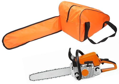 Estuche para Motosierra – Funda de Transporte para Motosierra – Almacenamiento portátil Impermeable para Motosierra con asa Protectora de Tela Oxford, Accesorios de Herramientas de jardín para el