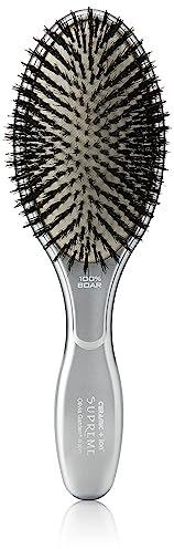 Olivia Garden Hairbrush Ceramic Plus Ion Supreme 100 Percent Boar - 16 Rows