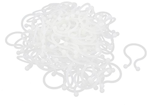 U-Form spart Platz Twist Lock Kabel Draht Kabelbinder 22mm Durchmesser 100Stück beige de