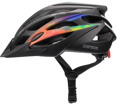 meteor® Cykelhjälm män kvinnor barnhjälm MTB skoterhjälm flickor barn cykelhjälm downhill cykelhjälm mountainbike inlines skater-hjälm BMX scooter poj