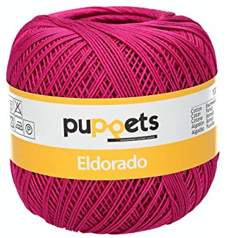 Puppets Eldorade Stärke 10, 50g, 4574010-00089, Farbe:89, Häkelgarne