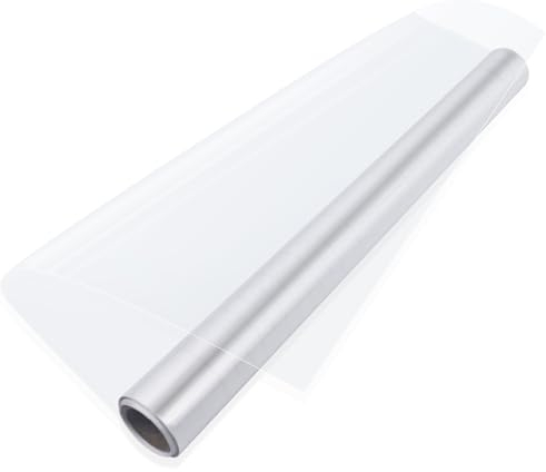 tekenewbse 40cm×300cm Protege Mur Cuisine, Papier Vinyle Autocollant Film Transparent pour Table, Protection Adhesif Eclaboussure, Fenetre, Stickers Muraux Étanche