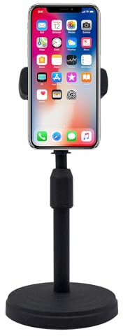 LTHERMELK Handy Halterung, Ausziehbares HandystäNder FüR Tisch, Multi-Winkel Smartphone Halterung, Halter StäNder FüR Iphone15 14 13 12 11 Pro Xs Max, Samsung, Huawei Usw