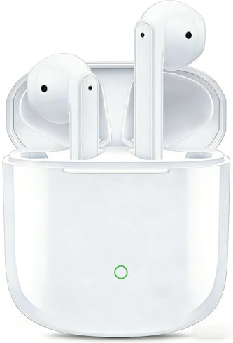 Auriculares Inalámbricos Bluetooth,Auriculares Inalambricos Bluetooth 5.4 HiFi Estéreo con 4 ENC Mic,40H Cascos Inalambricos,IP7 Impermeable, Control Táctil, Audifonos Inalambricos para iPhone Android