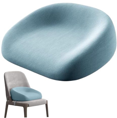 Seggiolino rialzato per bambini Seggiolino rialzato smontabile quadrato con cinture di sicurezza regolabili Antiscivolo Riutilizzabile per bambini per casa, ristoranti, teatri, Blu