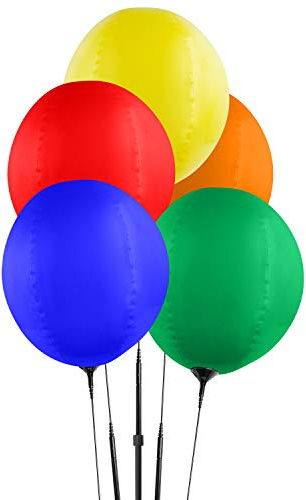 Reusable Balloon Cluster Kit w/ Ground Spike - Multi Color
