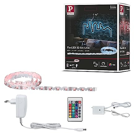 Paulmann 789.64 FlexLED 3D Basisset 1,5m RGB Leuchtschrift selber machen