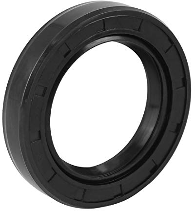 X AUTOHAUX Joint d'Étanchéité d'Arbre 35mm x 52mm x 10mm Noir Joint d'Huile d'Arbre TC à Double Lèvre en Caoutchouc pour Voiture