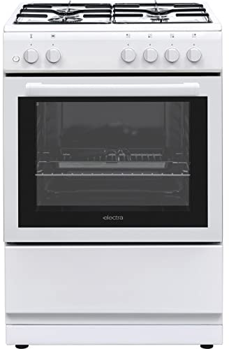 Electra BEF60SGW 60cm Gas Cooker - White - A Rated