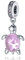 LNQOBU 925 Sterling Silber Charms für Armbänder und Schildkröten-Charme Musik Charms Perlen Schmuck Geschenk für Frauen Mädchen
