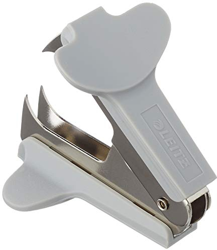 Leitz Büro Entklammerer, Ergonomische Form, Grau, 55900085
