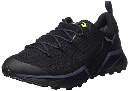 Salewa Dropline Gore-Tex Scarpe da Speed Hiking da Uomo, Nero, 9.5