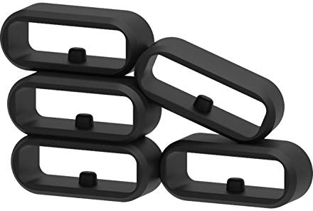 Chofit Anneau de fixation pour montre Forerunner 645 Music, boucle de sécurité de rechange en silicone, supports compatibles avec Garmin Fenix 7S/Venu 2 plus/Forerunner 645/645M/245