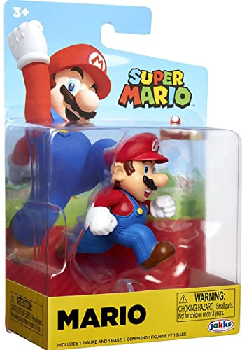 Super Mario figur Mario – spel och samlarfigur från Ninendo-figuren ca. 7 cm