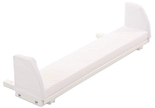 babybay Verlängerungsseite weiß lackiert inkl. Matratzenergänzung weiß passend für Modell Original und Midi