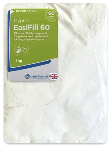 EasyFill 60 Wall Repair Filler EasiFill 1kg - Same Day Dispatch Tracked 48 Service allow 2-3 working days