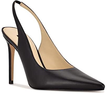 Nine West Women's Feather Pump, Black 001, 8