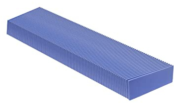 ADWITS Paquete de 105 20x67x1,5mm Almohadillas de Silicona termoconductoras con 6.0 W/MK de conductividad térmica, Suave, Seguro, fácil de aplicar para SSD CPU GPU LED IC Chipset Cooling -Azul