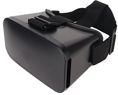 Lunettes 3D VR Casque de Réalité Virtuelle, Lunettes VR Universelles pour Enfants Adultes Jeux Films, Compatible pour IPhone pour Téléphone Android, Anti Bluelight Distance