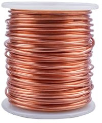 Kupferdraht,Kupferdraht Gegen Schnecken,Reiner Copper Wire,Electroculture Gardening Kupferdraht,Diy Schmuckherstellung, 1.3 mm 39Meter（1Pound）