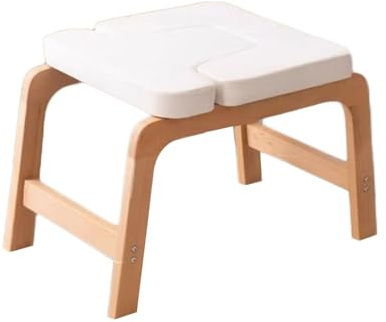 Yoga Huvudstående Bänk, Trä Yoga Inversion Stol, Fötter Upp Tränare Huvudstående Pall, U-formad Pall, 440 Kg Lastkapacitet, For Gym Kontor