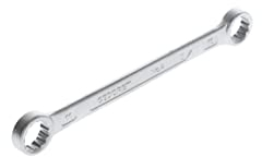 GEDORE Llave de doble anillo, Ancho de llave 10+11 mm, Recta, Plana, Fina, De doce cantos, Perfil UD, Llave, 4 10X11