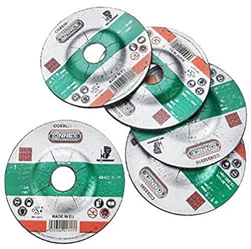 Connex COX938018 Disque à tronçonner, Multicolore, 230 mm, Set de 5 Pièces