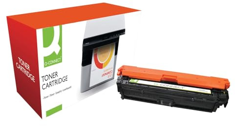 Q-Connect HP 307A Remanufactured Yellow Laserjet Toner Cartridge CE742A