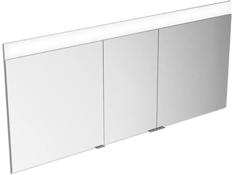 Keuco Spiegelschrank 21513171301 Edition 400 Wandeinbau, 1 Lichtfarbe, 1410x650x154mm Keuco
