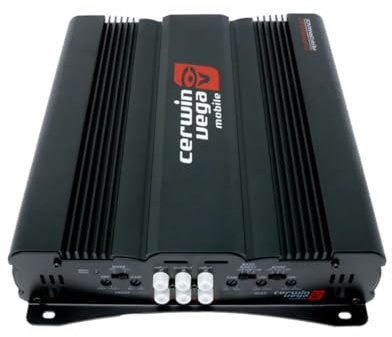 Cerwin-Vega CVP1200.4D 2Ω/4Ω 1200 MAX Power 4-Channel Bridgeable Class D Circuitos de sobrecarga Protect Amplificador