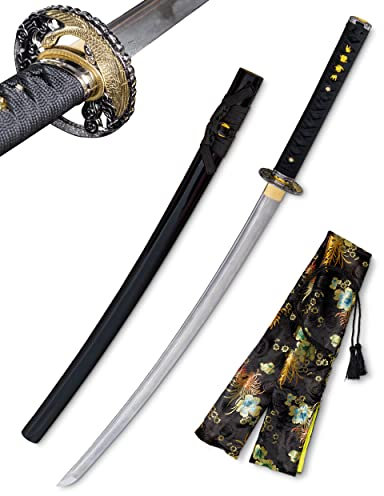 57 SPECIAL REPLICAS Katana Schwert Scharf Echt Metall Profi 103 cm R359