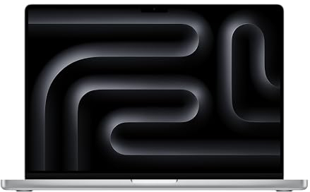Apple 2023 MacBook Pro Laptop M3 Max Chip mit 14‑Core CPU, 30‑Core GPU: 16,2 Liquid Retina XDR Display, 36 GB gemeinsamer Arbeitsspeicher, 1 TB SSD Speicher. Funktioniert mit iPhone/iPad, Silber