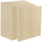MUKCHAP 10 PCS 254 x 254 x 6mm Square Basswood Plywood Sheets, 10 x 10 x 0.2 Inch Unfinished Wood Sheets, Wooden Plywood Board Panels for DIY Crafts