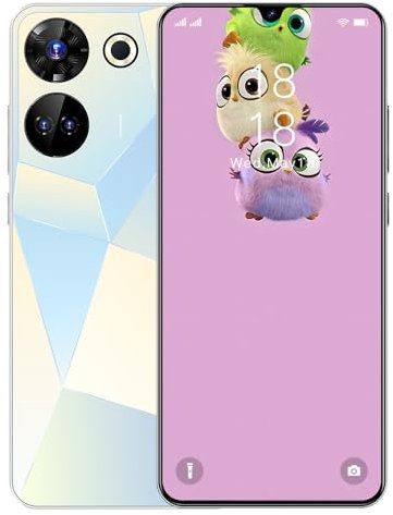 C20 Pro 6.49” Android 8.1 Smartphone - Dual SIM, 2GB RAM, 16GB Storage, 8MP Camera Cellphone Device Rear Memory Space Card Multicolor (White)