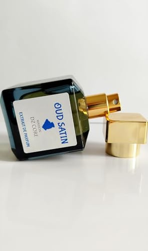 Oud Satin By Dz Core – Extrait De Parfum Homme & Femme | Parfum Oriental Boisé & Floral | Longue Tenue | Fabriqué en France | 70 ml