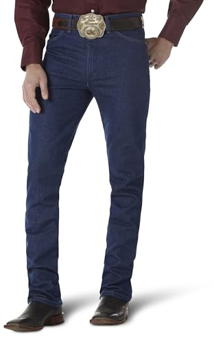 Wrangler Men's 0936 Cowboy Cut Slim Fit Jean, Prewashed Indigo, 31W x 36L