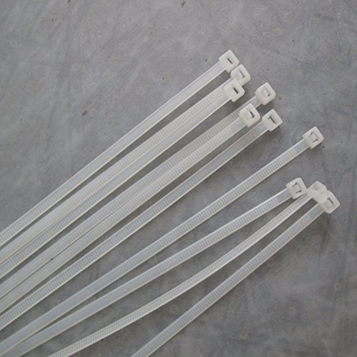 Kabelbinder naturfarben 100 Stück 4,8 x 300 mm