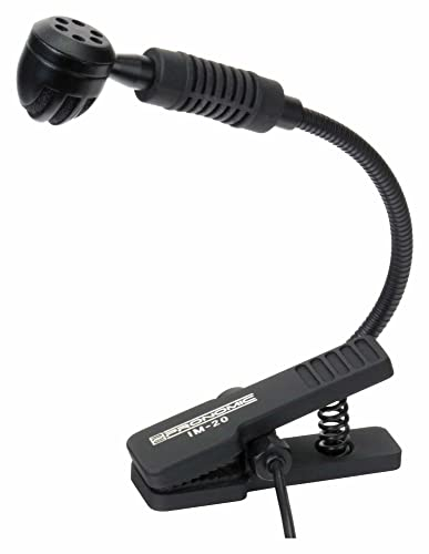 Pronomic IM-20 Bläsermikrofon, Clipmikrofon, Schwarz