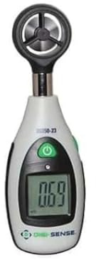 Traceable Digi-Sense Mini Vane Anemometer, -328 to 2501 Degrees Fahrenheit, 0.1 Resolution, Accuracy of 1 Degree Celsius