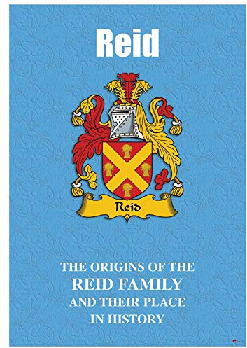 I LUV LTD Reid Anglais Nom de Famille Livret D'histoire avec de Brefs Faits Historiques