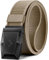 BULLIANT Taktischer Gürtel, Gürtel Herren Militär Wandern Arbeitsgürtel 3,8cm,Schnellverschluss Metallschnalle(Beige-115cm/34-38 taille verstellbar)