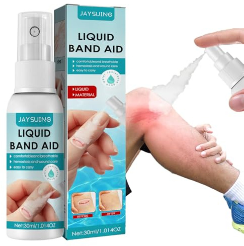 Pansement Liquide Spray, Bandes Liquides, Bandage Adhésif Protecteur Liquide, Imperméable Et Respirant, 30ml
