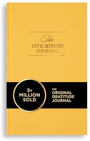 Intelligent Change: The Five Minute Journal - Daily Gratitude Journal for Happiness, Mindfulness, and Reflection - Undated Life Planner (Sunshine Yellow)